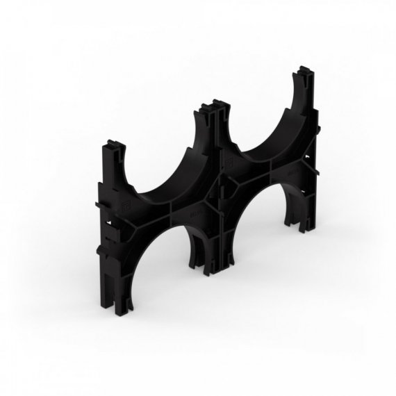 Фотография товара 'Промрукав PR13.02571 Кластер для двустенных труб d110 мм, двойной, двухсторонний'