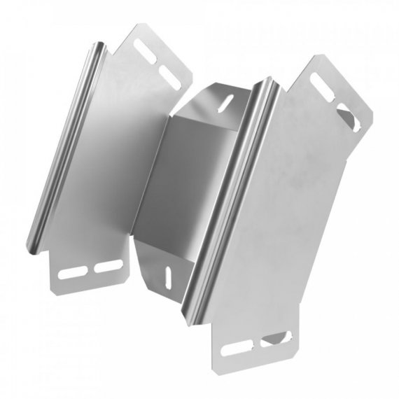 Фотография товара 'Промрукав PR16.2905 Угол вертикальный внешний 45 градусов Стандарт INOX (AISI 304) 200х80'