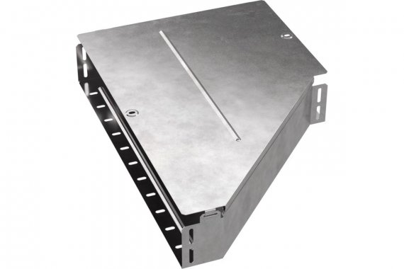 Фотография товара 'Промрукав PR16.0702 Переходник левый с крышкой Стандарт 600х300х100'