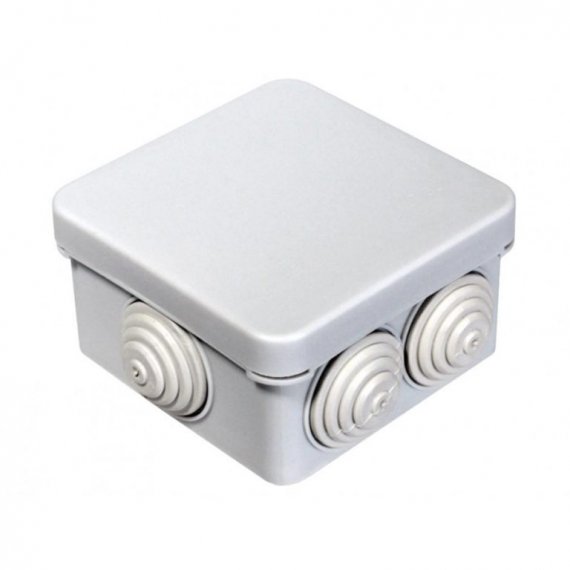 Фотография товара 'Промрукав Коробка распределительная для о/п безгалогенная (HF) атмосферостойкая 70х70х40 40-0205'