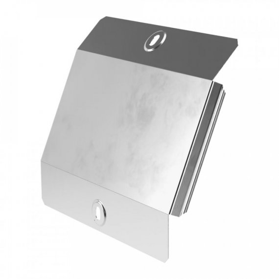 Фотография товара 'Промрукав PR16.2922 Крышка угла вертикального внешнего 45 градусов Стандарт INOX (AISI 304) 200'