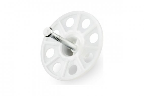 Фотография товара 'Промрукав PR08.12247 Тарельчатый дюбель гриб с гвоздем для ПМ IN20'