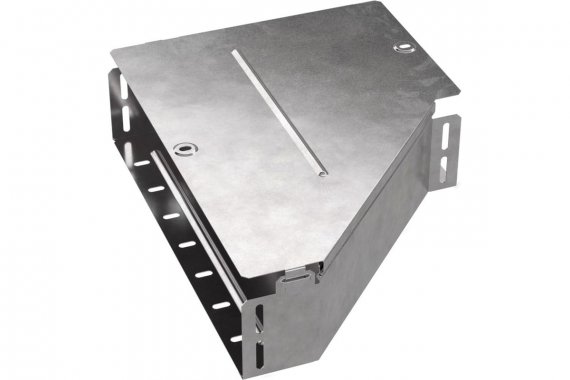 Фотография товара 'Промрукав PR16.0684 Переходник левый с крышкой Стандарт 400х200х100'