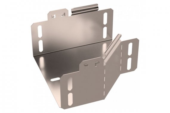 Фотография товара 'Промрукав PR16.5595 Переходник левый Стандарт INOX (AISI 409) 150х100х80'