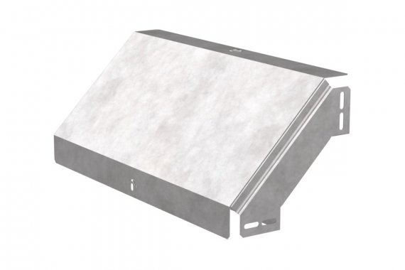 Фотография товара 'Промрукав PR16.0587 Угол вертикальный внешний 90 градусов с крышкой Стандарт 500х80'