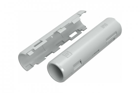 Фотография товара 'Промрукав PR13.0429 Муфта разборная d16 мм атмосферостойкая'