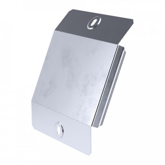 Фотография товара 'Промрукав PR16.2951 Крышка угла вертикального внешнего 45 градусов Стандарт INOX (AISI 316) 150'