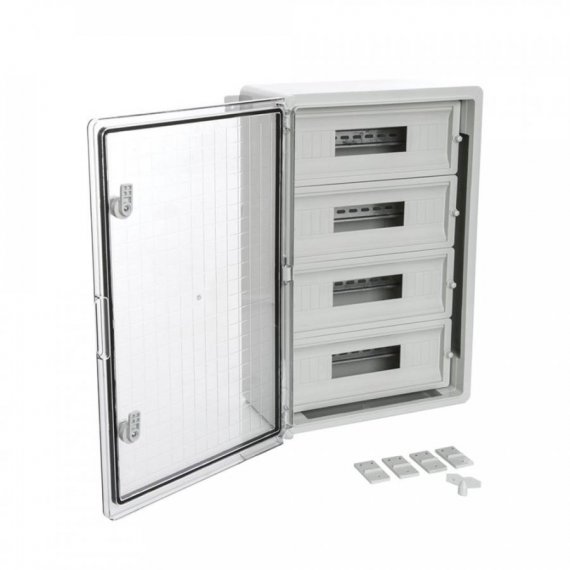 Фотография товара 'Промрукав PR08.26505 Корпус пластиковый распределительный ЩРН-60 IP65 600х400х200'