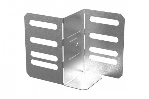 Фотография товара 'Промрукав PR16.1536 Переходник упрощённый горизонтальный Стандарт HDZ на 50 мм Н100'