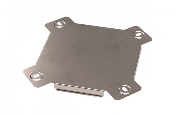 Фотография товара 'Промрукав PR16.3253 Крышка ответвителя Х-образного Стандарт INOX (AISI 409) 50'