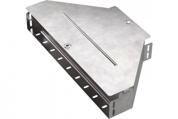 Фотография товара 'Промрукав PR16.0662 Переходник симметричный с крышкой Стандарт 500х200х80'