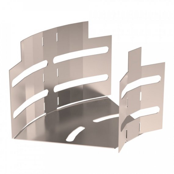 Фотография товара 'Промрукав PR16.3645 Угол горизонтальный изменяемый 0-45 градусов Стандарт INOX (AISI 409) 100х80'