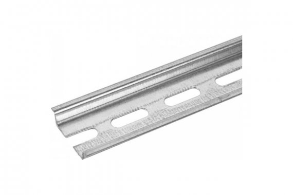 Фотография товара 'Промрукав PR08.5997 DIN-рейка L-125 мм перфорированная оцинкованная (0,8 мм)'