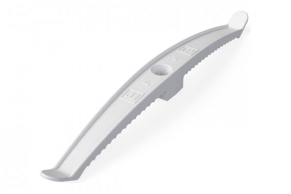 Фотография товара 'Промрукав PR13.0486 Держатель кабеля двусторонний для прямого монтажа'