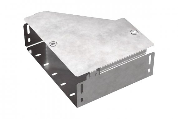 Фотография товара 'Промрукав PR16.0520 Переходник правый с крышкой Стандарт 300х150х100'