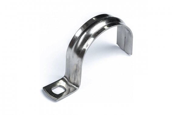 Фотография товара 'Промрукав PR08.20794 Скоба металлическая однолапковая СМО(INOX) d31-32 мм'