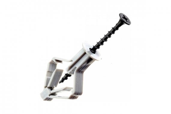 Фотография товара 'Промрукав PR08.10219 Дюбель бабочка 10x50 TNF-W с шурупом'