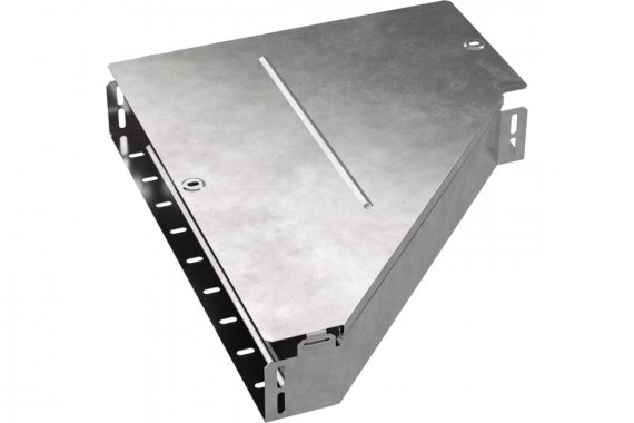 Фотография товара 'Промрукав PR16.0692 Переходник левый с крышкой Стандарт 500х200х80'