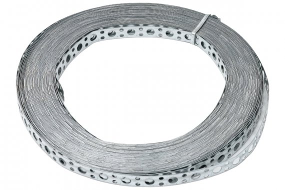 Фотография товара 'Промрукав PR08.3830 Лента монтажная перфорированная прямая для прямого монтажа ЛМП 12х0,55'