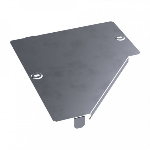 Фотография товара 'Промрукав PR16.5580 Крышка переходника левого Стандарт INOX (AISI 316) 300х150'