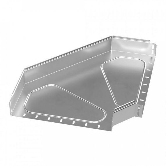 Фотография товара 'Промрукав PR16.3507 Угол горизонтальный 90 градусов Стандарт INOX (AISI 304) 400х80'