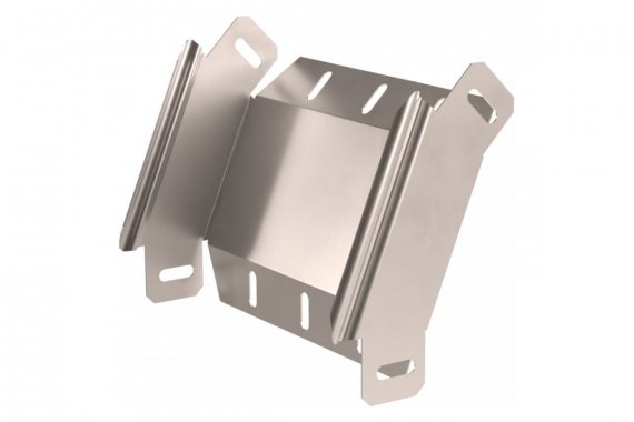 Фотография товара 'Промрукав PR16.2964 Угол вертикальный внешний 45 градусов Стандарт INOX (AISI 409) 200х50'