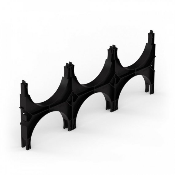 Фотография товара 'Промрукав PR13.02584 Кластер для двустенных труб d200 мм, тройной, двухсторонний'