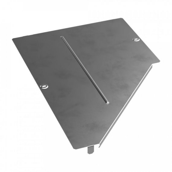 Фотография товара 'Промрукав PR16.5523 Крышка переходника левого Стандарт INOX (AISI 304) 600х300'