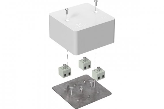 Фотография товара 'Промрукав 40-0460-FR2.5-6-Е60 Коробка огнестойкая для кабель-канала 40-0460-FR2.5-6 Е15-Е60'