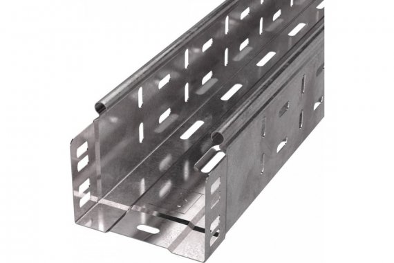 Фотография товара 'Промрукав PR16.0003 Лоток перфорированный Стандарт 100х80х3000 (0,7 мм)'