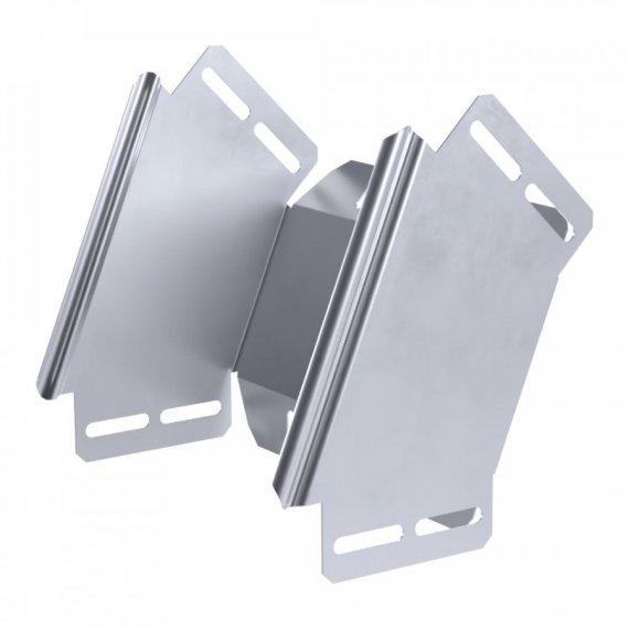 Фотография товара 'Промрукав PR16.3026 Угол вертикальный внешний 90 градусов Стандарт INOX (AISI 316) 200х100'