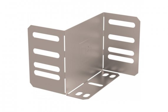 Фотография товара 'Промрукав PR16.6179 Переходник упрощённый горизонтальный Стандарт INOX (AISI 409) на 100 мм'