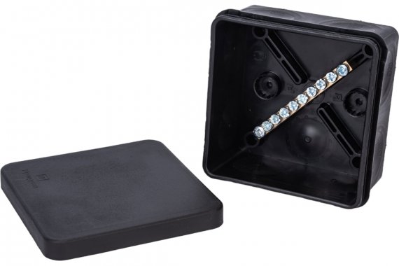 Фотография товара 'Промрукав 60-0210-9005-У Коробка уравнивания потенциалов 80х80х40'