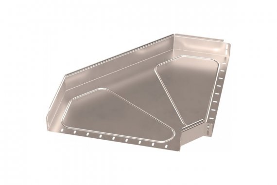 Фотография товара 'Промрукав PR16.3570 Угол горизонтальный 90 градусов Стандарт INOX (AISI 409) 500х80'