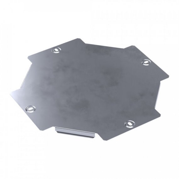 Фотография товара 'Промрукав PR16.3225 Крышка ответвителя Х-образного Стандарт INOX (AISI 316) 150'