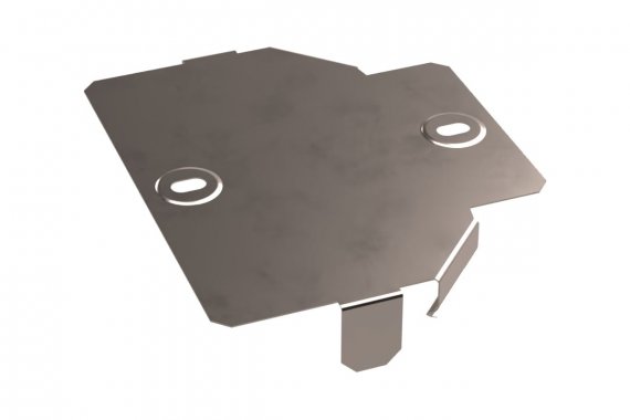 Фотография товара 'Промрукав PR16.6101 Крышка переходника симметричного Стандарт INOX (AISI 409) 150х100'