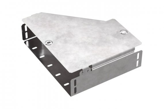 Фотография товара 'Промрукав PR16.0517 Переходник правый с крышкой Стандарт 300х150х80'