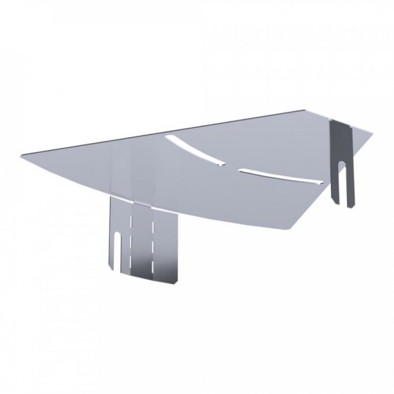 Фотография товара 'Промрукав PR16.3638 Крышка угла горизонтального изменяемого 0-45 градусов Стандарт INOX (AISI 316) 200'