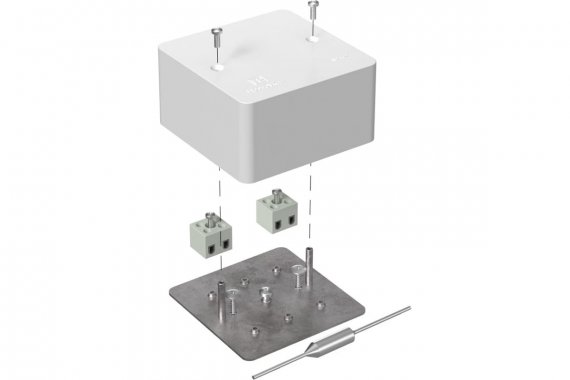 Фотография товара 'Промрукав 40-0460-FR2.5-4-П-Е60 Коробка огнестойкая для кабель-канала 40-0460-FR2.5-4-П Е15-Е60'
