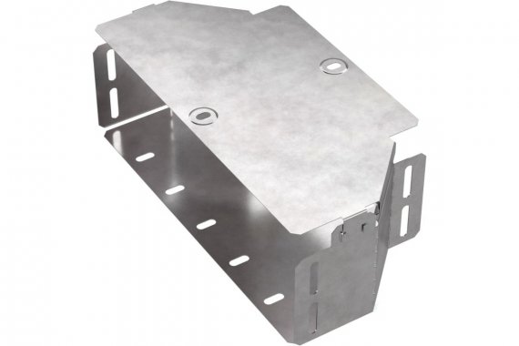 Фотография товара 'Промрукав PR16.0485 Переходник симметричный с крышкой Стандарт 300х200х100'