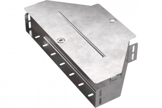 Фотография товара 'Промрукав PR16.0653 Переходник симметричный с крышкой Стандарт 400х200х80'