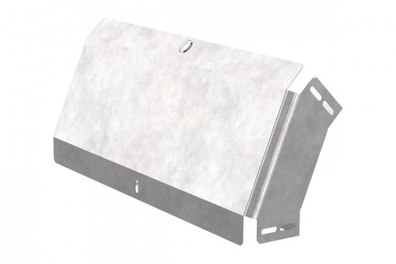 Фотография товара 'Промрукав PR16.0578 Угол вертикальный внешний 45 градусов с крышкой Стандарт 500х80'