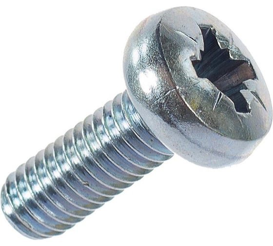 Фотография товара 'Промрукав PR08.7446 Винт с полуцил.гол нержавеющий (А2) M6х10'