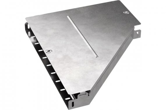 Фотография товара 'Промрукав PR16.0691 Переходник левый с крышкой Стандарт 500х200х50'