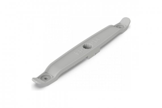 Фотография товара 'Промрукав PR13.0442 Держатель плоского кабеля двусторонний для прямого монтажа на 8 мест'