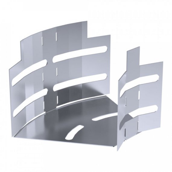 Фотография товара 'Промрукав PR16.3615 Угол горизонтальный изменяемый 0-45 градусов Стандарт INOX (AISI 316) 100х80'