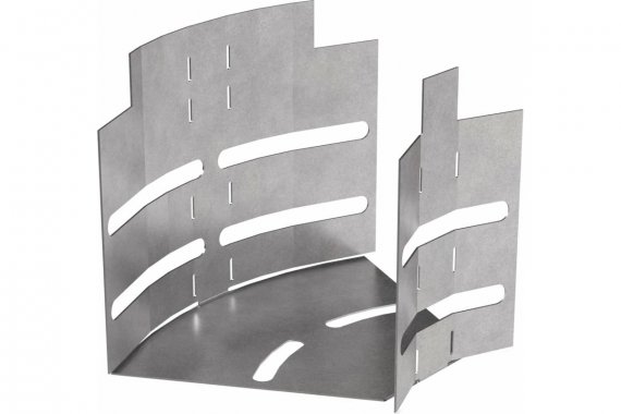 Фотография товара 'Промрукав PR16.0984 Угол горизонтальный изменяемый 0-45 градусов Стандарт 100х100'