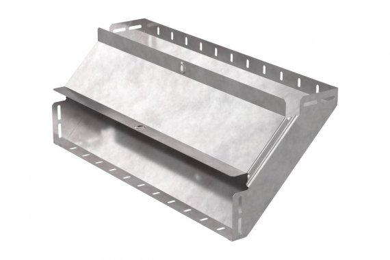 Фотография товара 'Промрукав PR16.0609 Угол вертикальный внутренний 90 градусов с крышкой Стандарт 600х100'