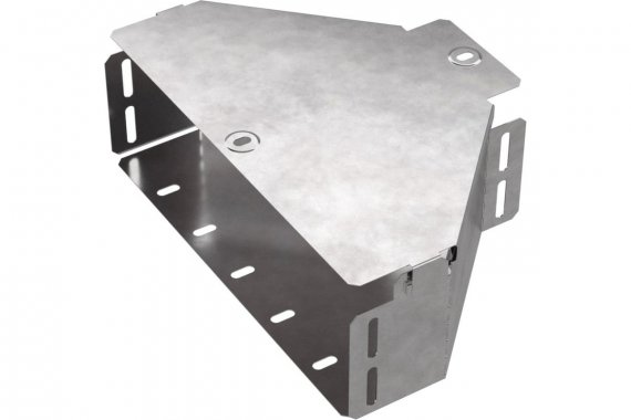 Фотография товара 'Промрукав PR16.0483 Переходник симметричный с крышкой Стандарт 300х100х100'