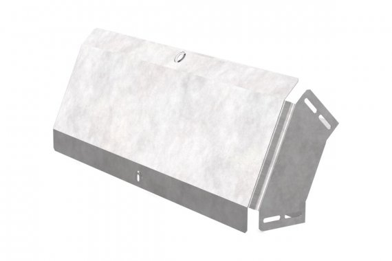 Фотография товара 'Промрукав PR16.0582 Угол вертикальный внешний 45 градусов с крышкой Стандарт 600х100'